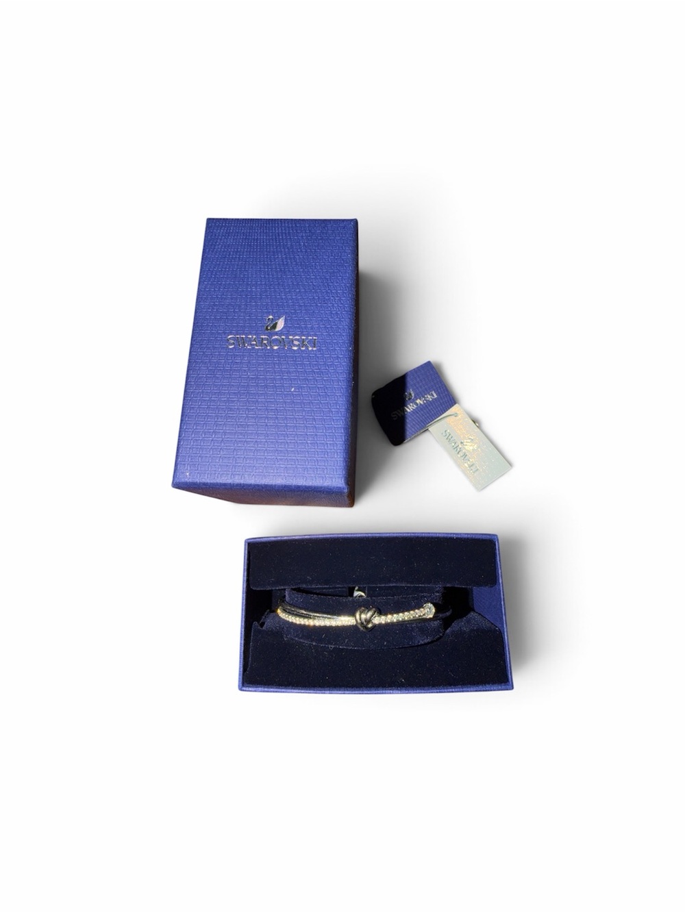 Swarovski Lifelong heart Bracelet with Clear Crystals